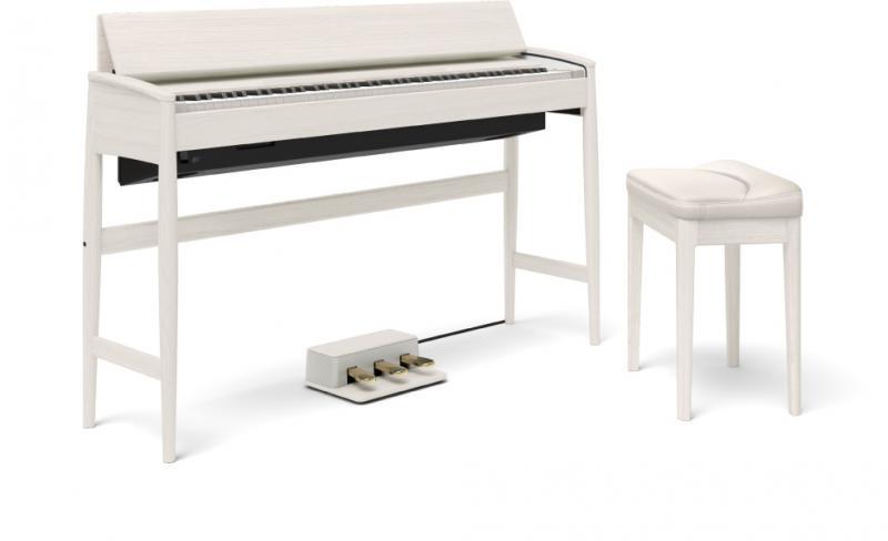 Roland digitální piano KYOLA, čistě bílá, kompletní set